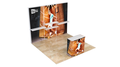 Portable 10*10ft Modular Fast Set Up Trade Show Display Wall Promotion Wholesale Exhibition Booth