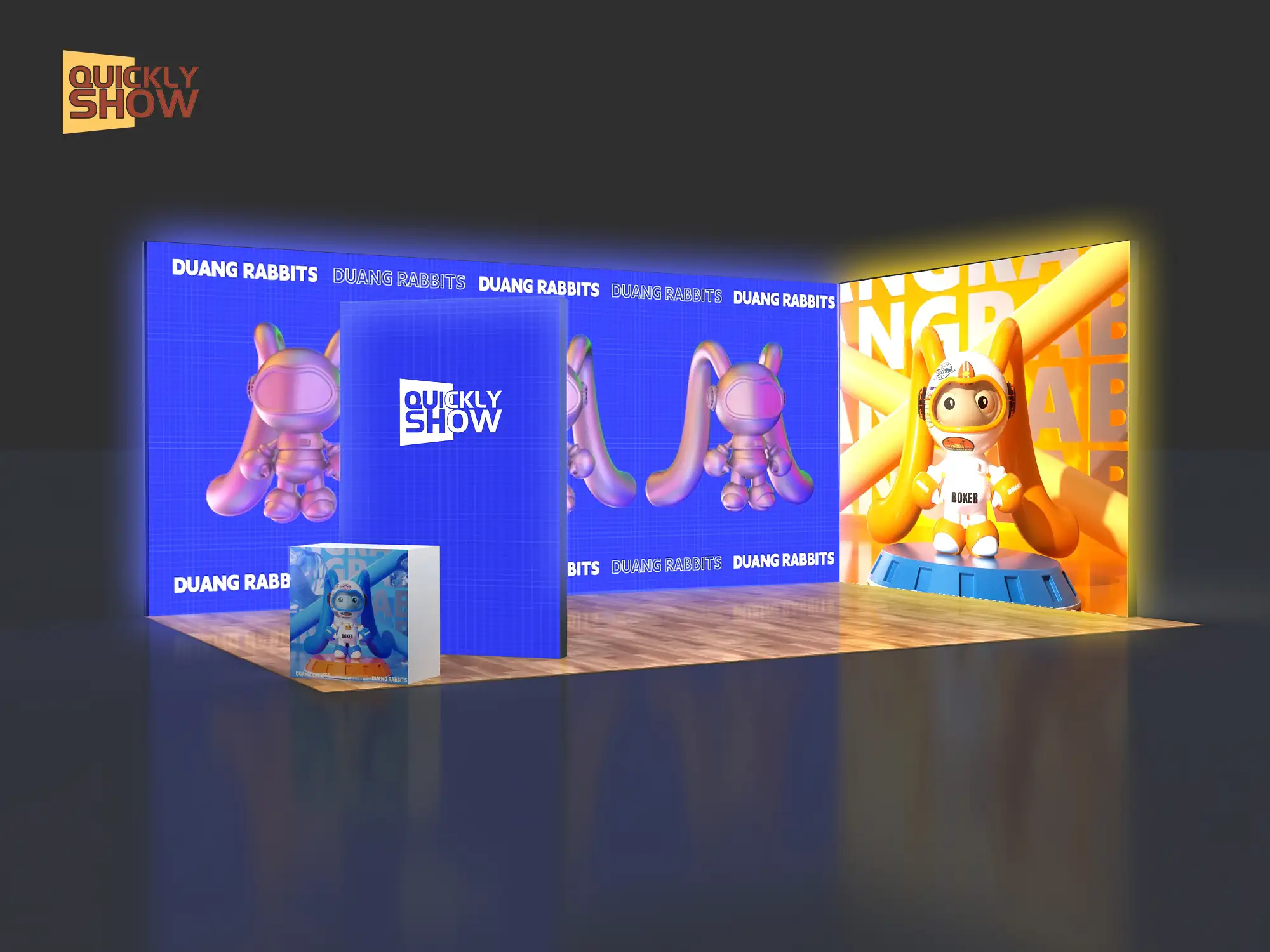 QuicklyShow trade show display product