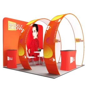 QuicklyShow 10x10 Combined Portable Booths For Trade Show 1