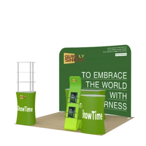 QuicklyShow 10x10 Combined Portable Trade Show Booth 1