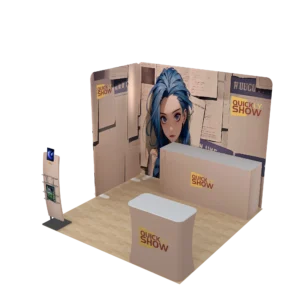 QuicklyShow 10x10 combined portable trade show booth 5