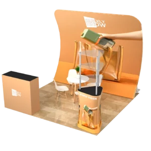 QuicklyShow 10x10 Combined Tension Fabric Booth 2