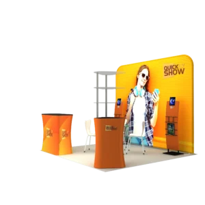 QuicklyShow 10x10 Portable Combined Booth Design 5