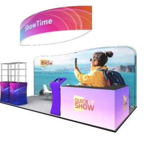 QuicklyShow 10x20 Combined Portable Booths For Trade Show 2