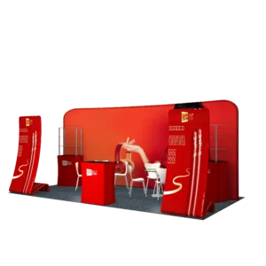 QuicklyShow 10x20 Portable Combined Booth Design 5