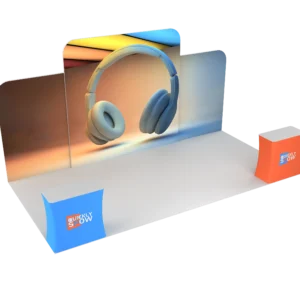 QuicklyShow 10x20ft quickly show tension fabric booth