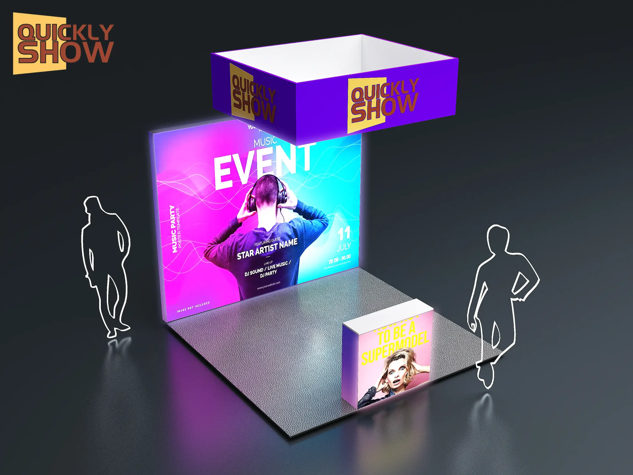 QuicklyShow trade show display product