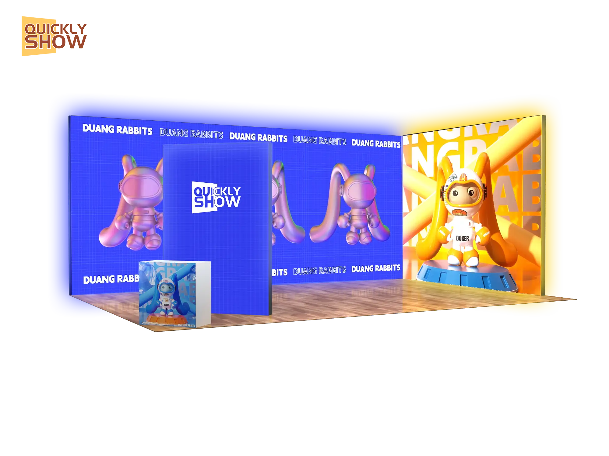 QuicklyShow trade show display product