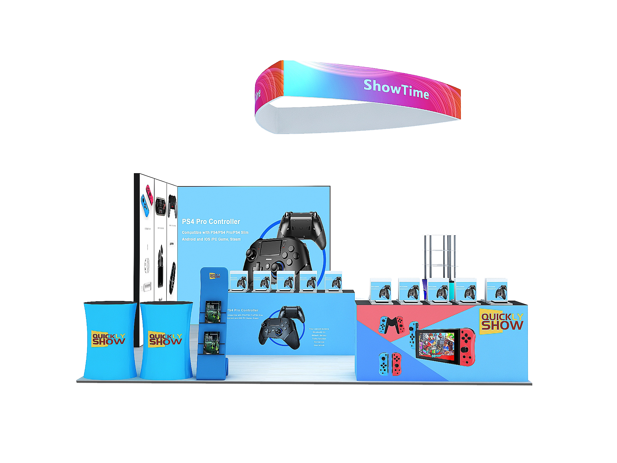 QuicklyShow 20x20 Combined Booths For Trade Show 3