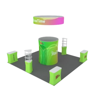QuicklyShow 20x20 Combined Portable Trade Show Booth 7