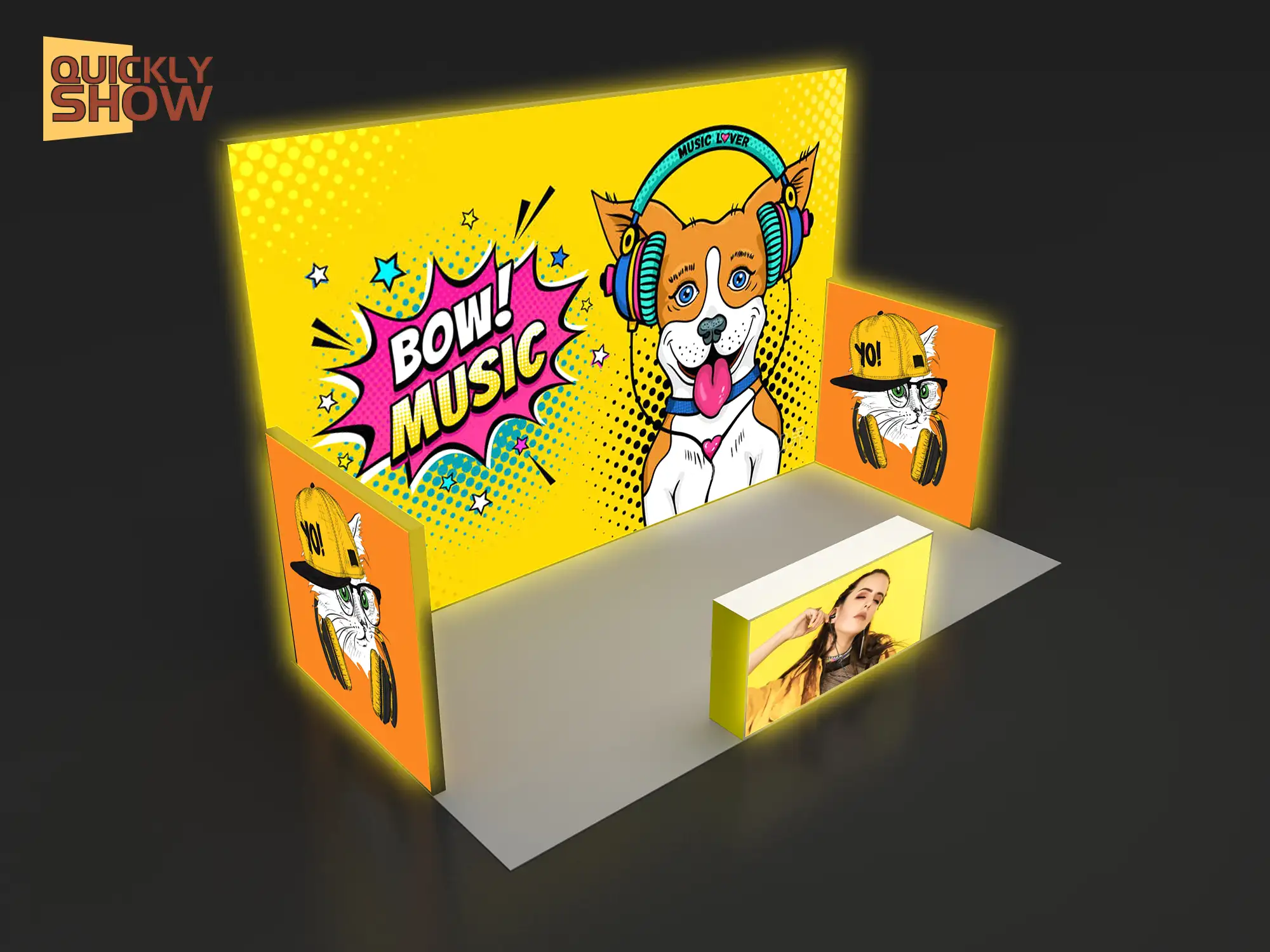 QuicklyShow trade show display product