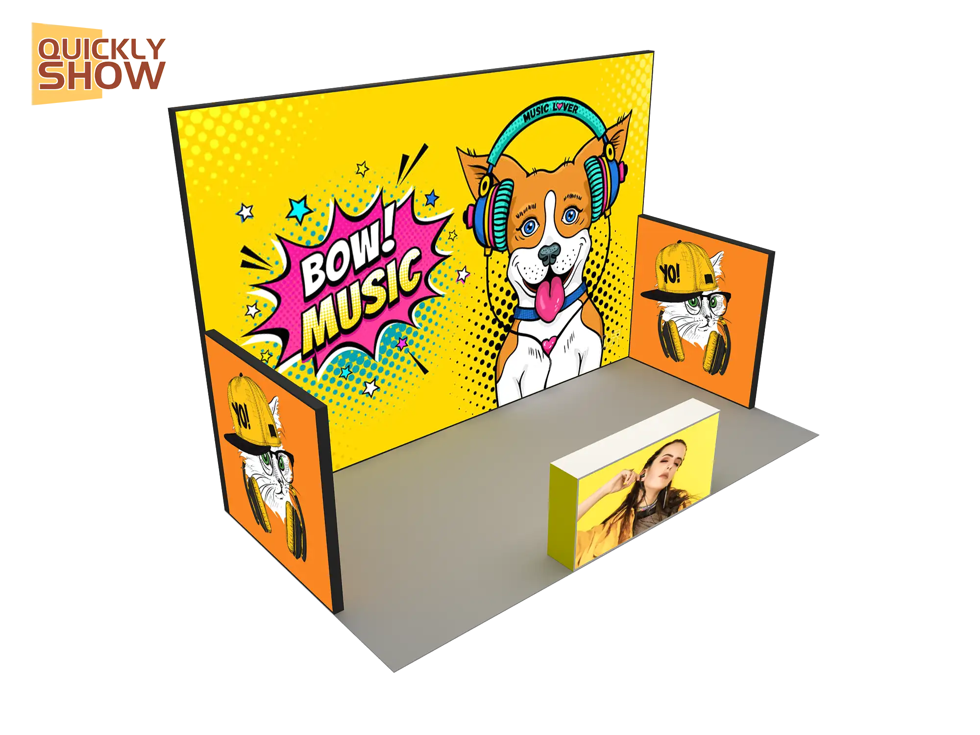 QuicklyShow trade show display product
