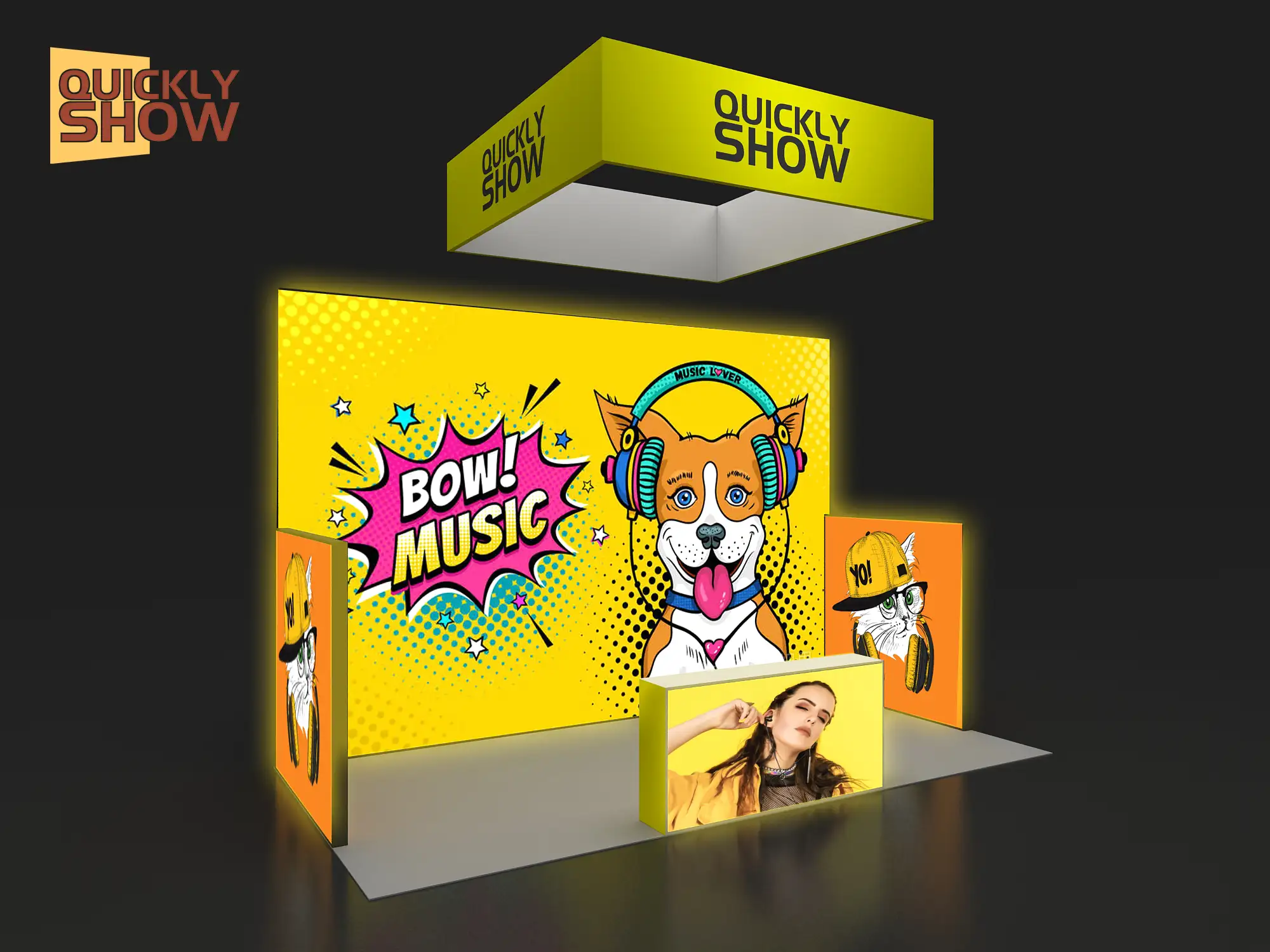 QuicklyShow trade show display product