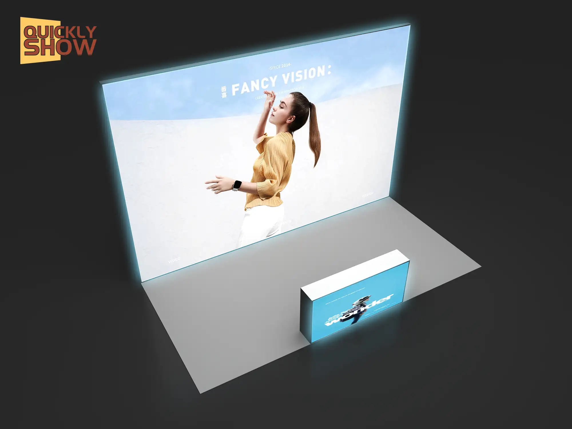 QuicklyShow trade show display product
