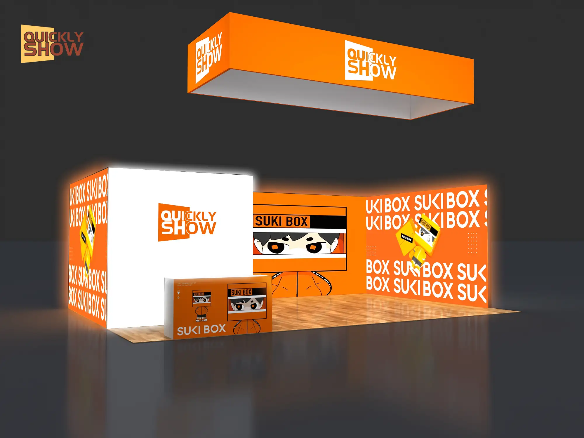 QuicklyShow trade show display product