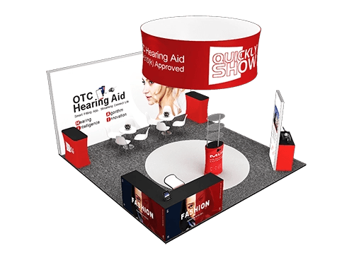 QuicklyShow 20x20 Combined Portable Booths For Trade Show 2 C2c387c4 0a06 416a Ba88 Af90df5db8b9