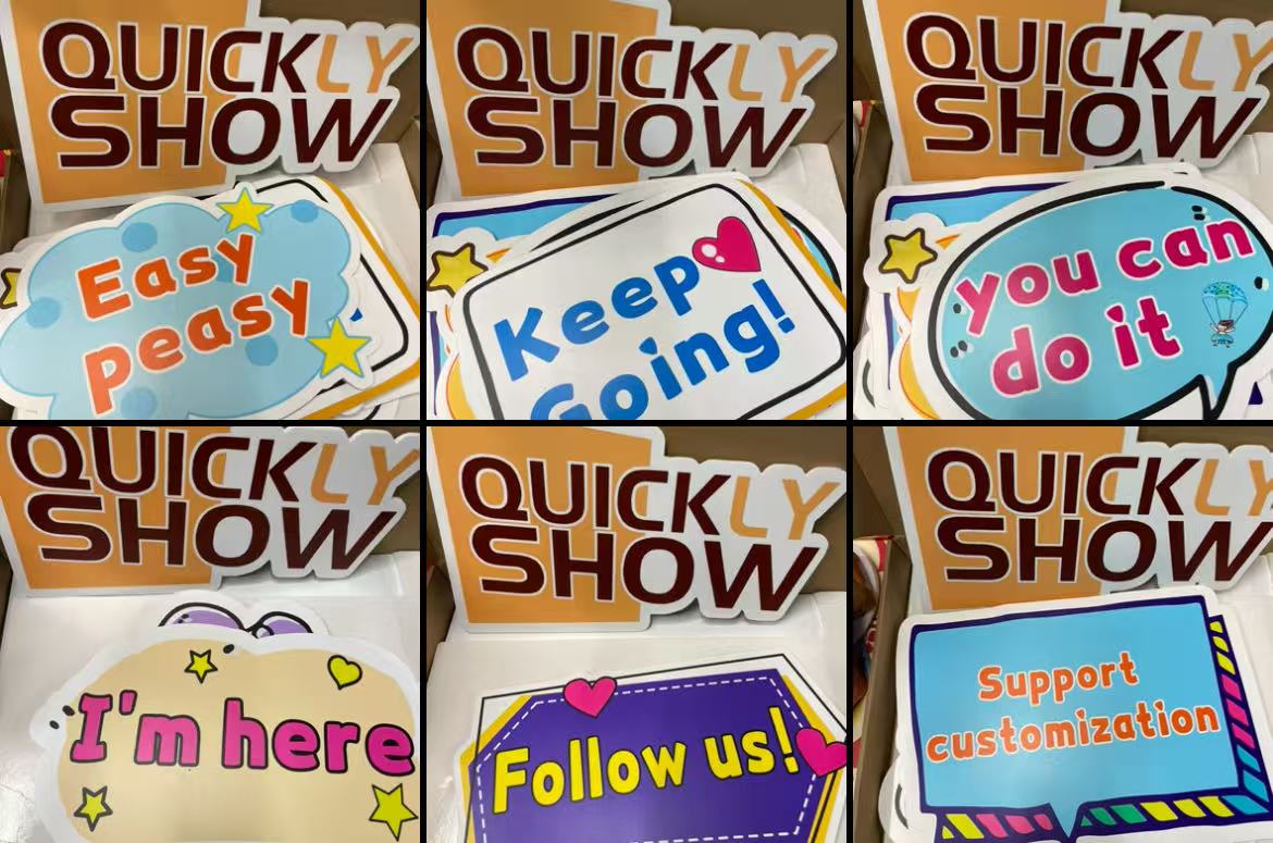 QuicklyShow Kit Boards
