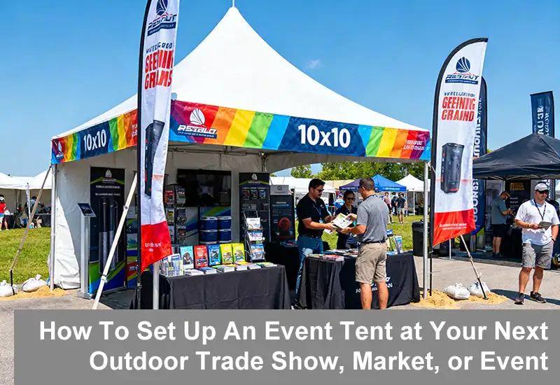 QuicklyShow Trade Show Outdoor Event Tent